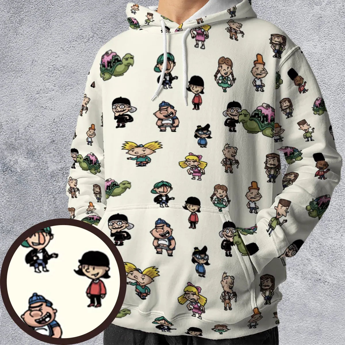 Full Print Hoodie - UBFR8UAN