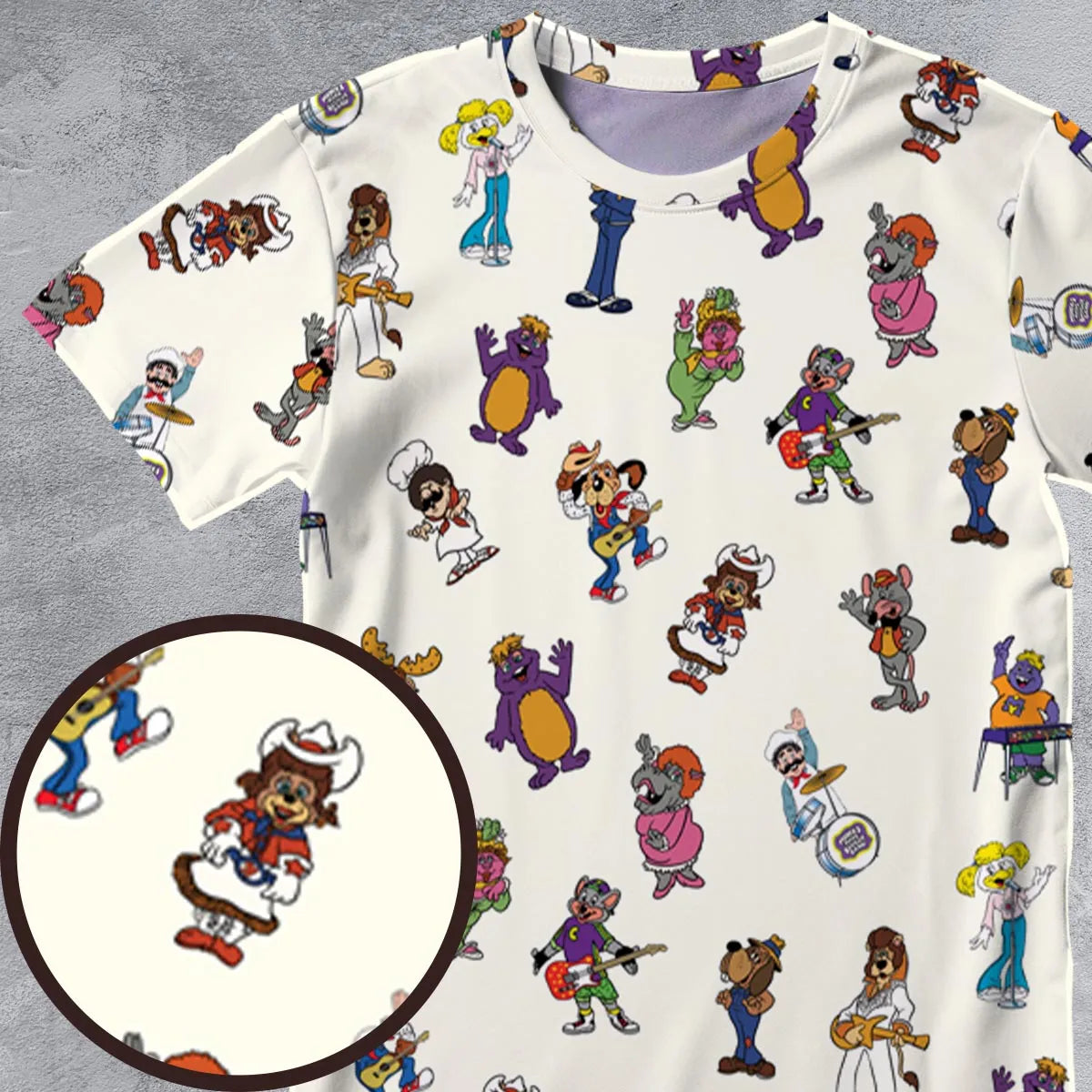 Full Print T-Shirt - L8NK6SK3