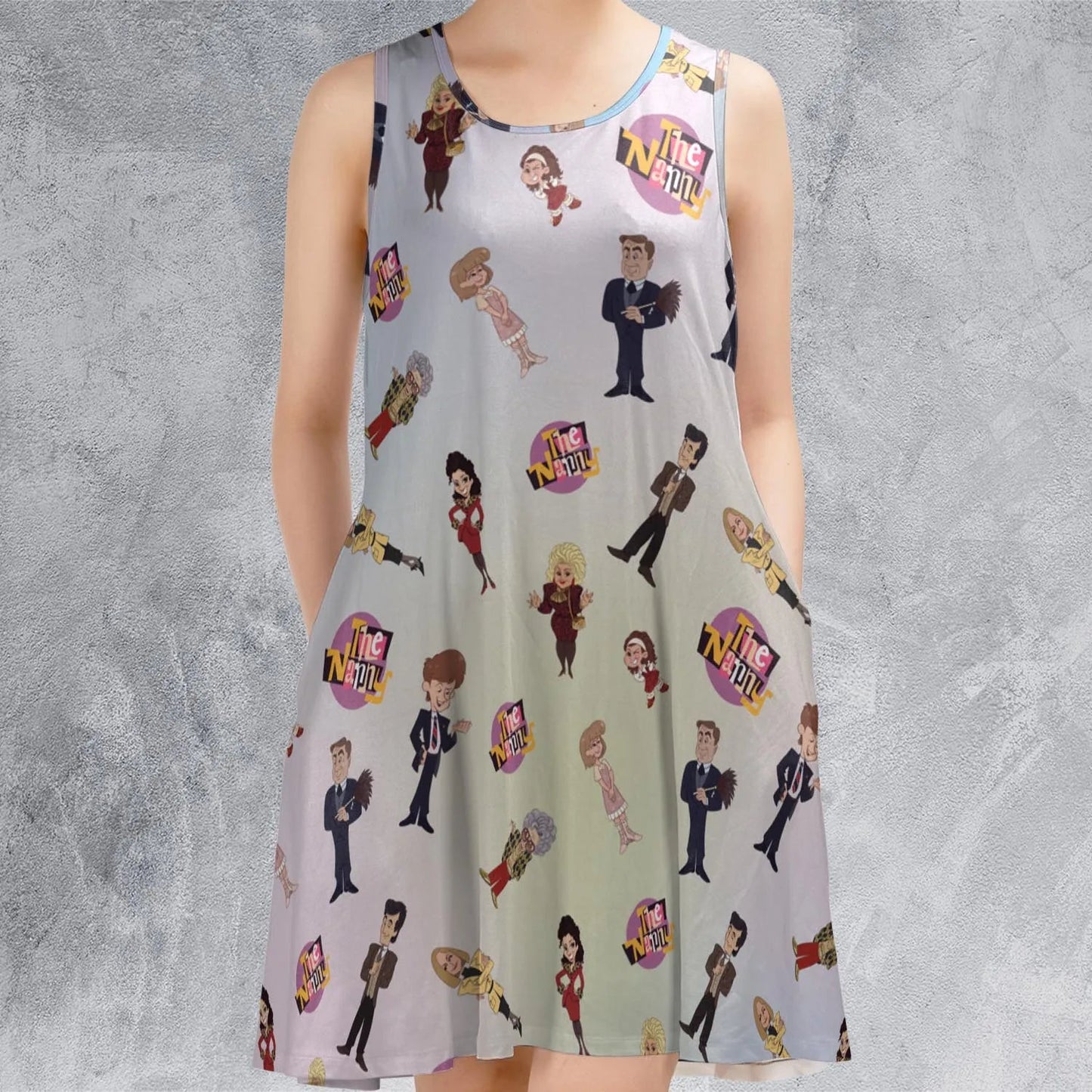Casual Sleeveless Dress - Q9MBZY5L