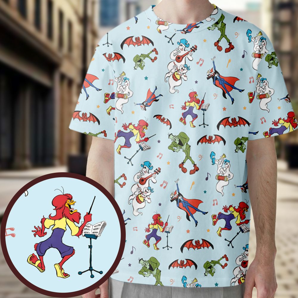 All-Over Print Unisex T-Shirt - V35MB243 -  - 1