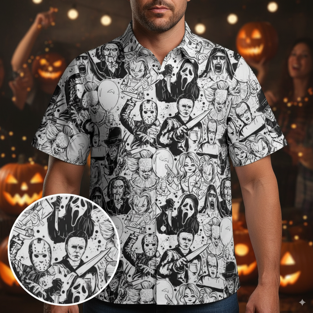 Short Sleeve Button Shirt - LUVYC2PA
