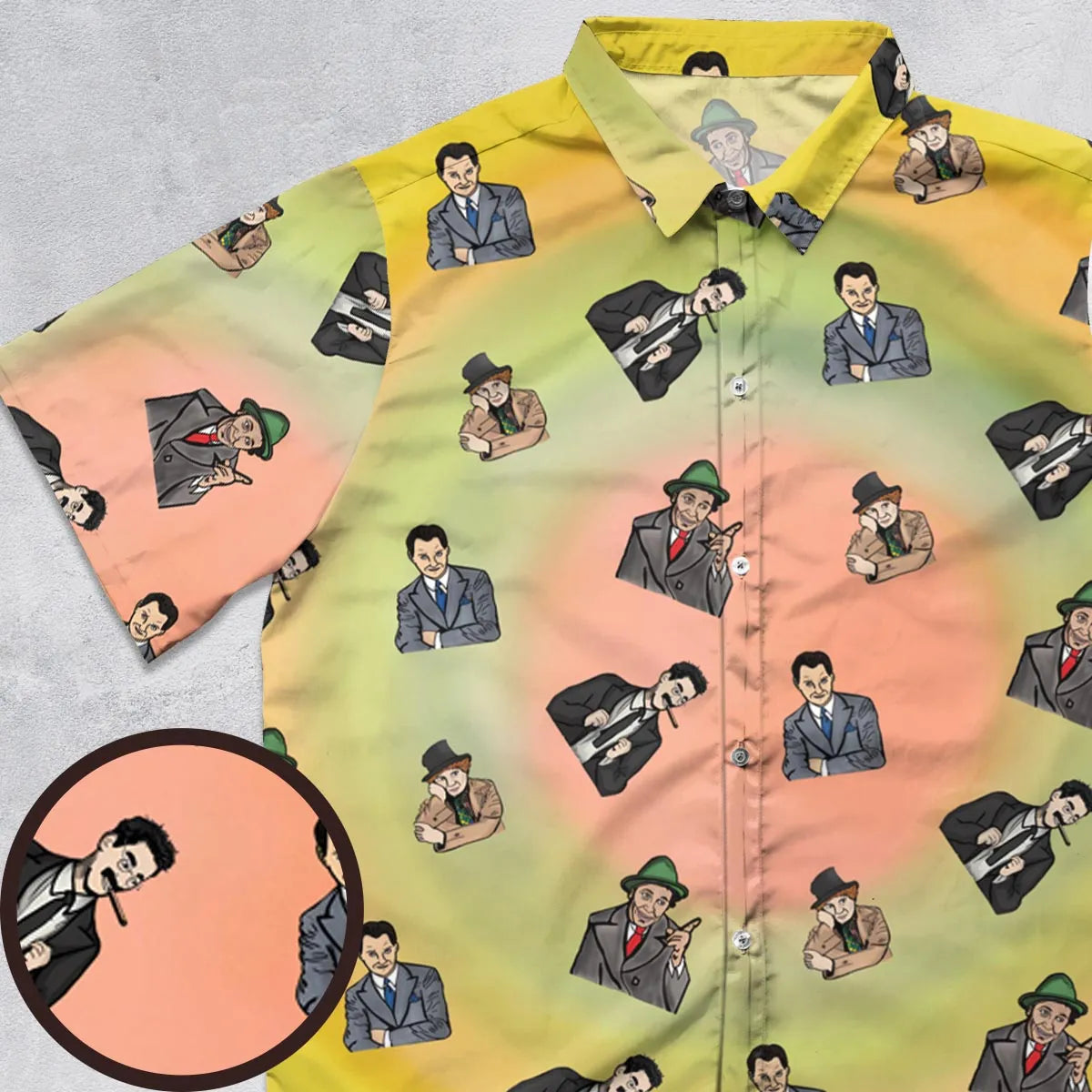 Short Sleeve Button Shirt - 7AYELBGU