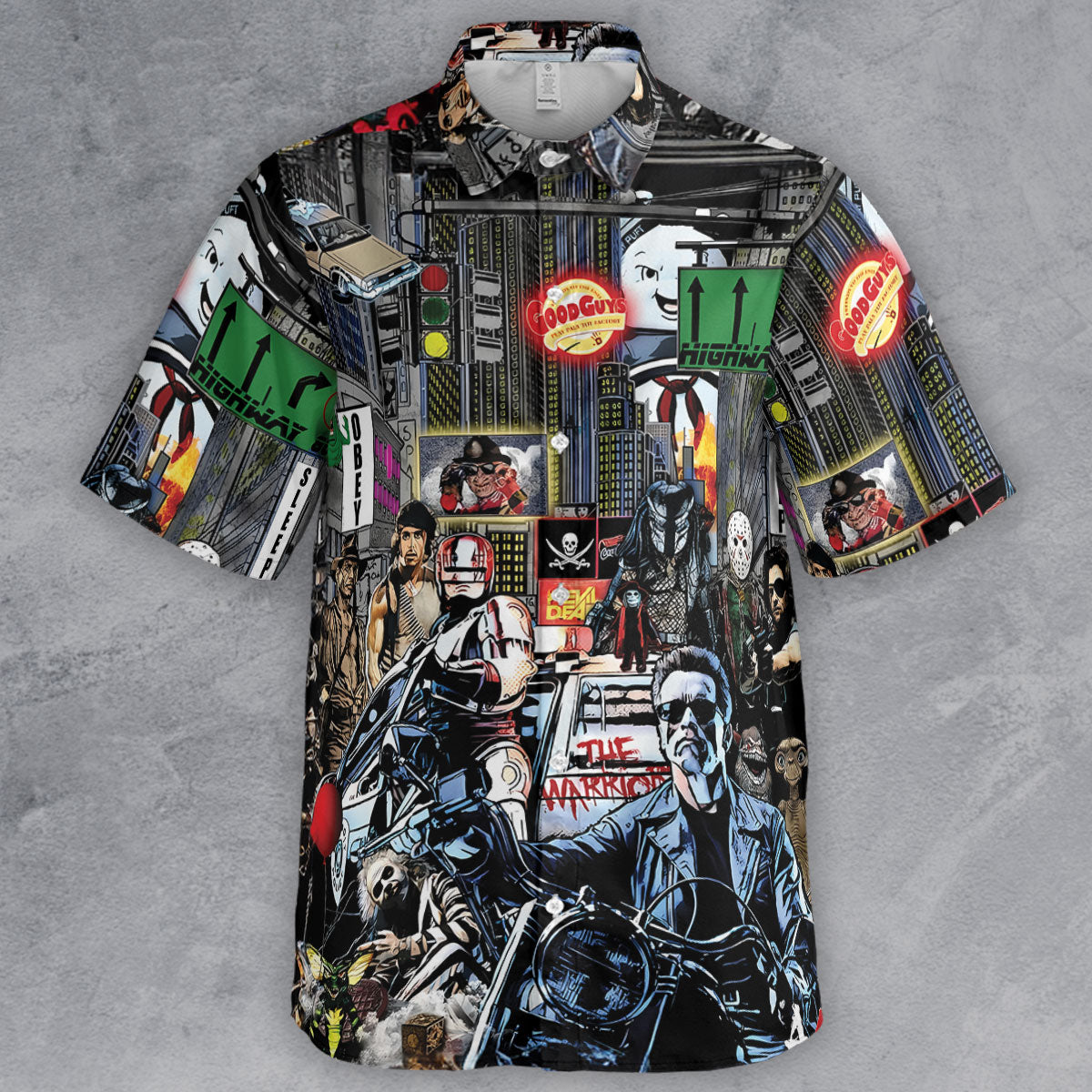 Short Sleeve Button Shirt - BW1DRLDH