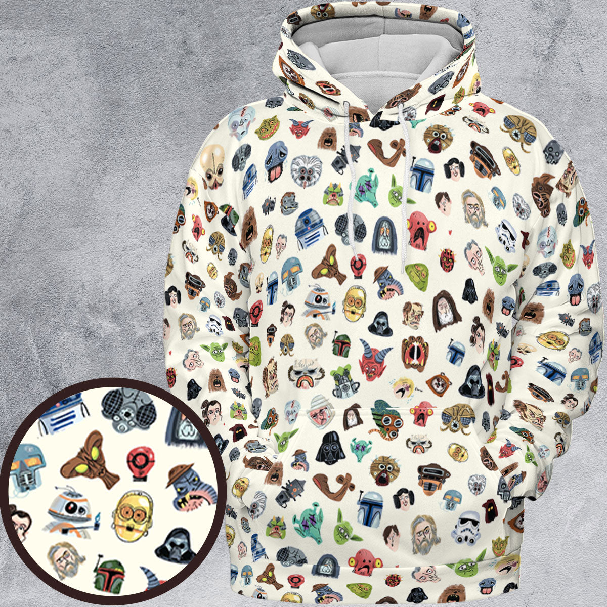 Full Print Hoodie - PKRVGESL