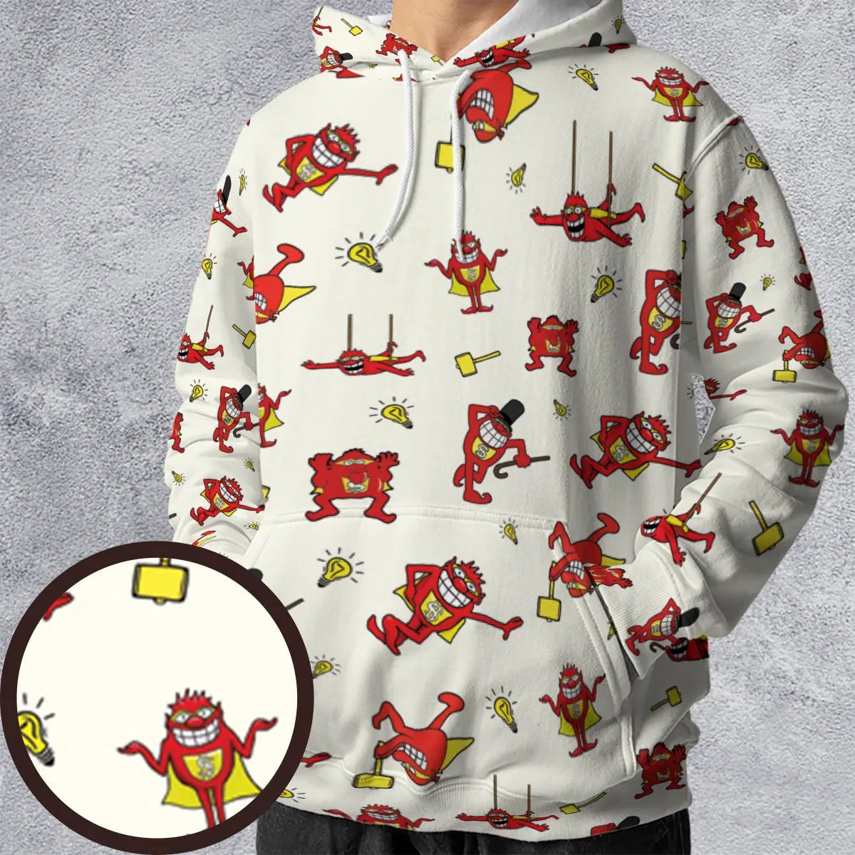 Full Print Hoodie - 21J8QZE6