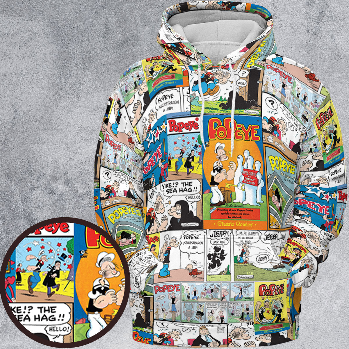 Full Print Hoodie - ANQ8ZA7B