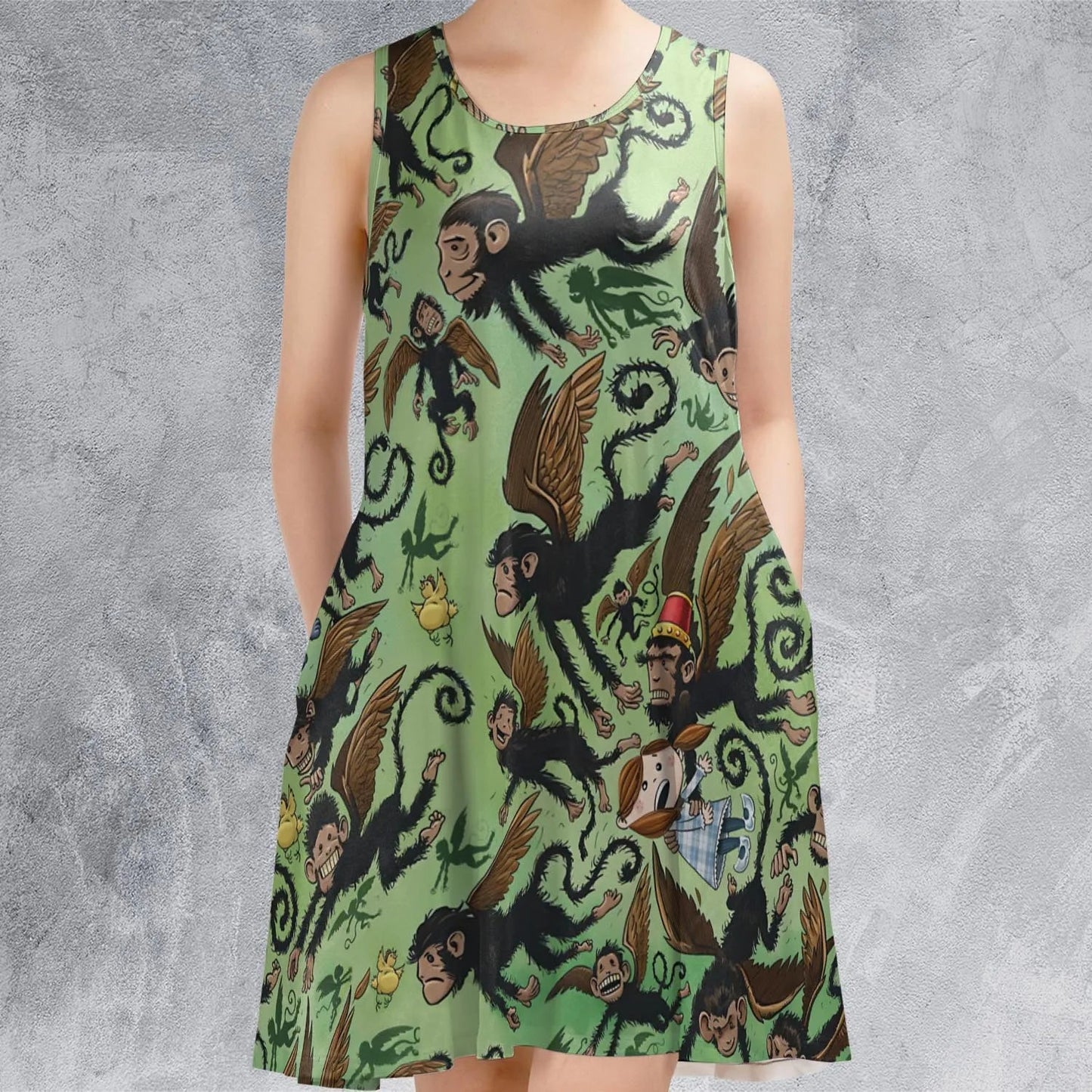 Casual Sleeveless Dress - 3EPBHQL3