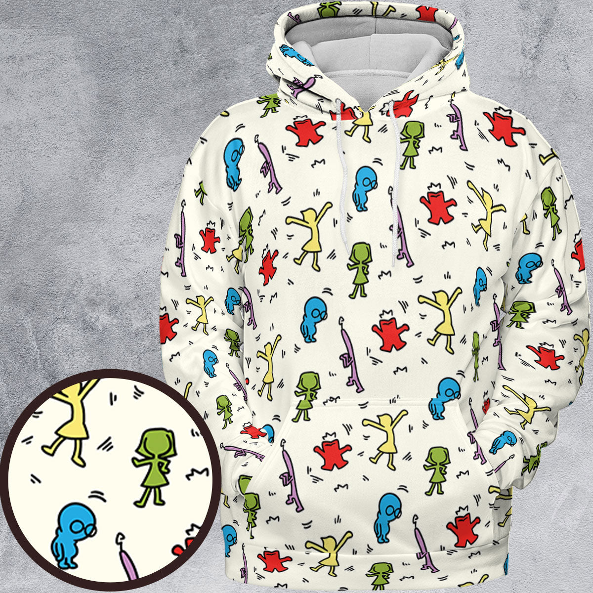 Full Print Hoodie - V8EJEG63