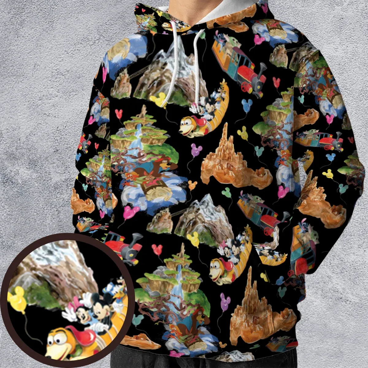 Full Print Hoodie - PDSPQEKL