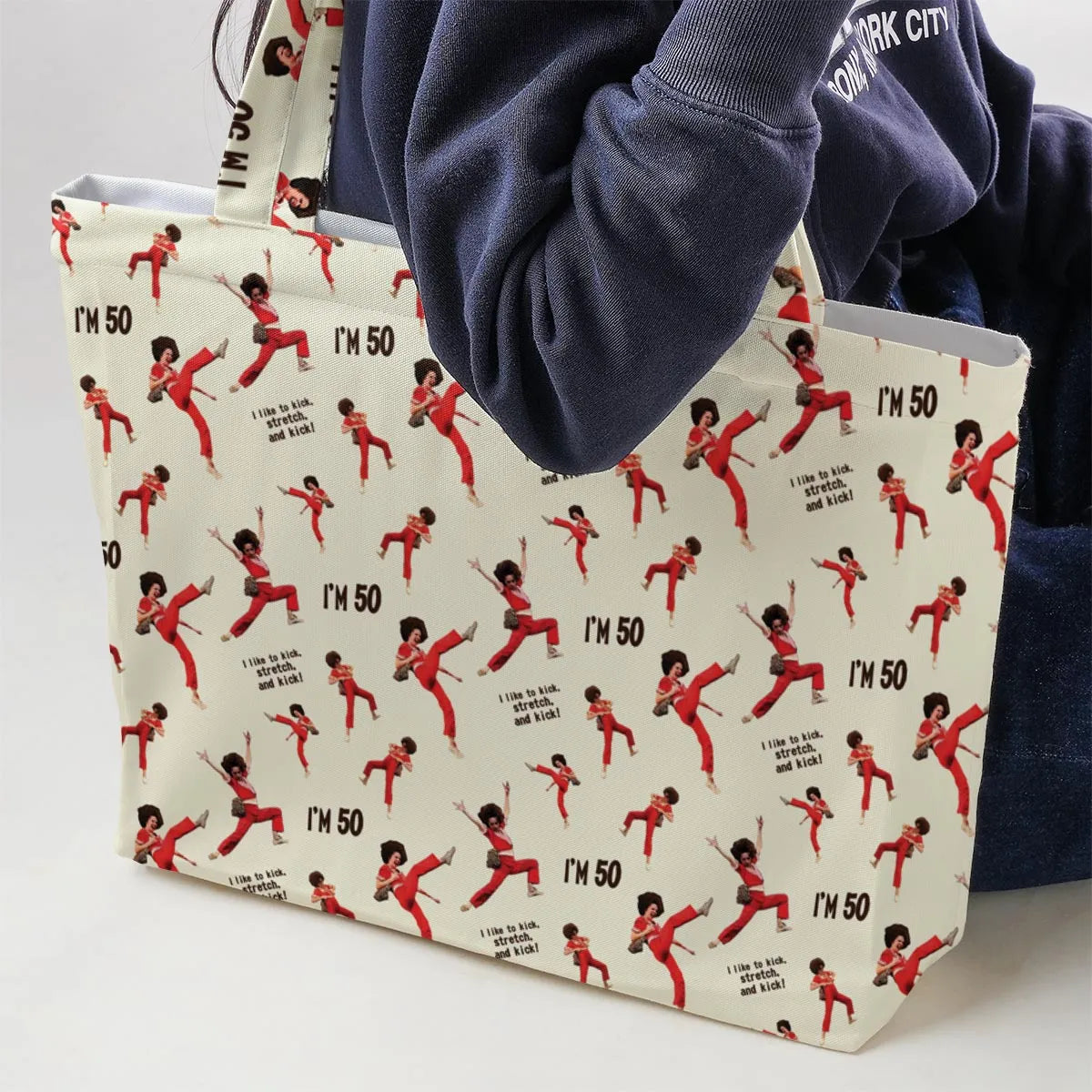 Large Tote Bag - FJKQRGNR