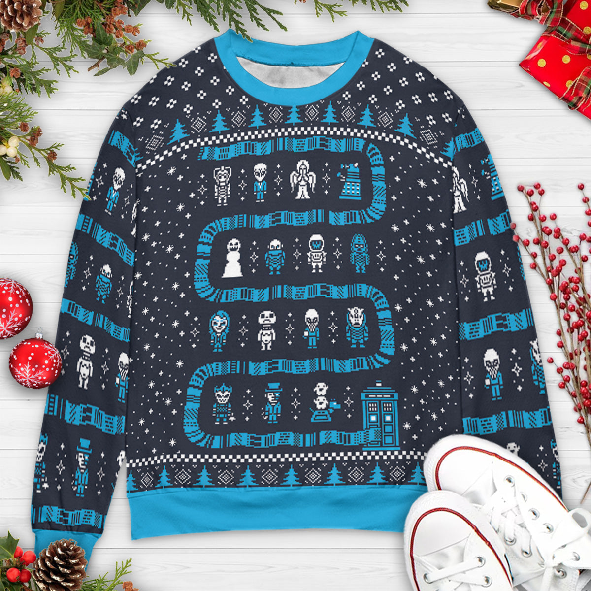 Ugly Christmas Sweatshirt - EZGSDKQA