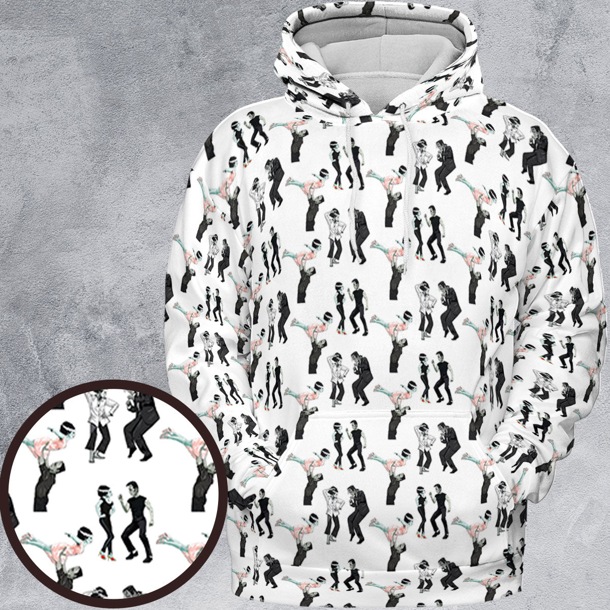 Full Print Hoodie - Q4196NTA