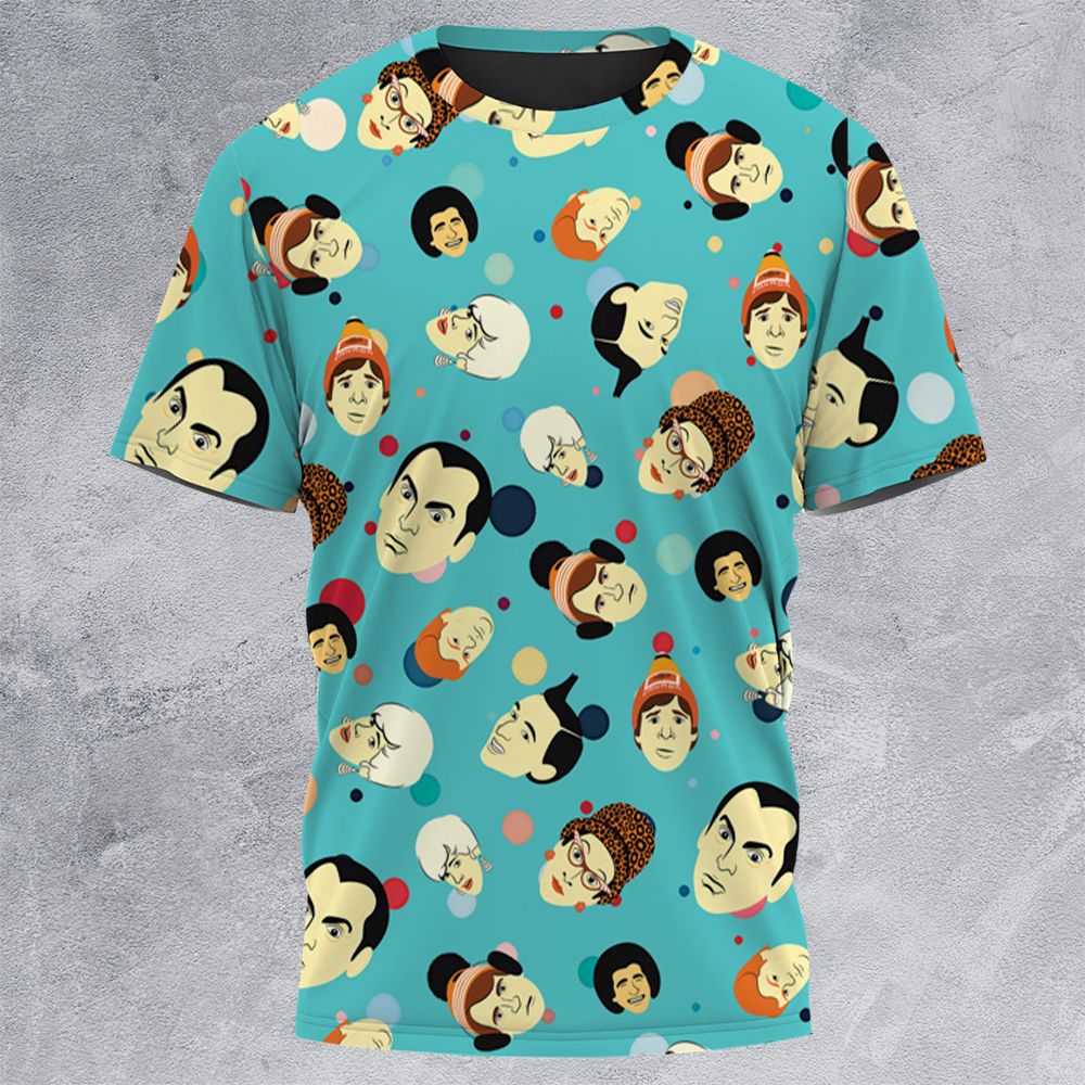 All-Over Print Unisex T-Shirt - 2968DPKY -  - 3