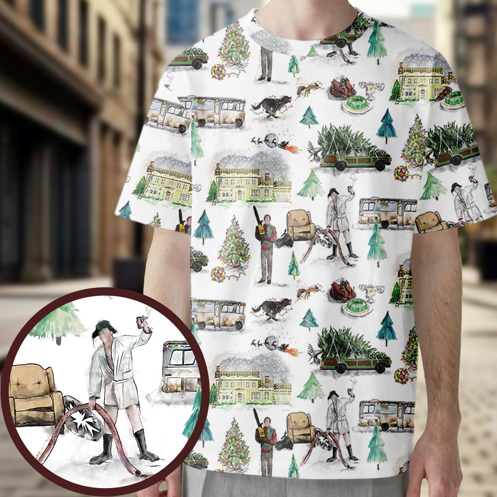 All-Over Print Unisex T-Shirt - LHMSMC3E -  - 1