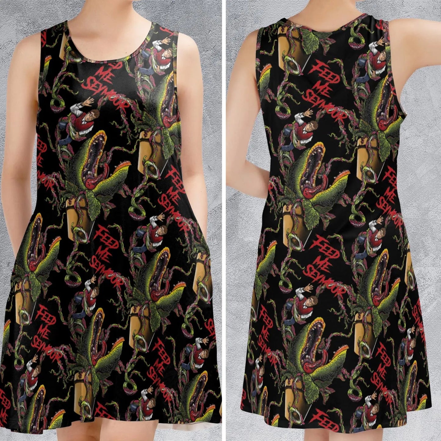 Casual Sleeveless Dress - WRMCH4ST