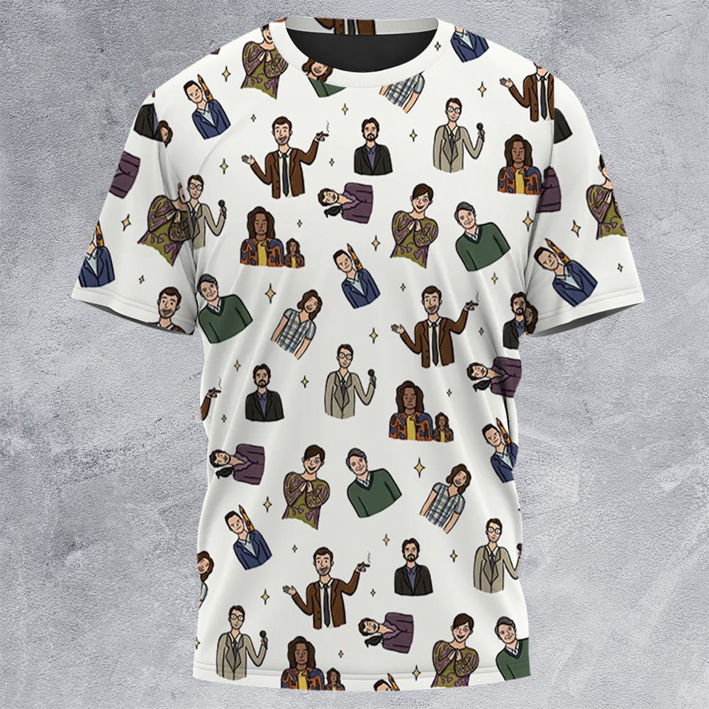 All-Over Print Unisex T-Shirt - 15BG7WSG -  - 3
