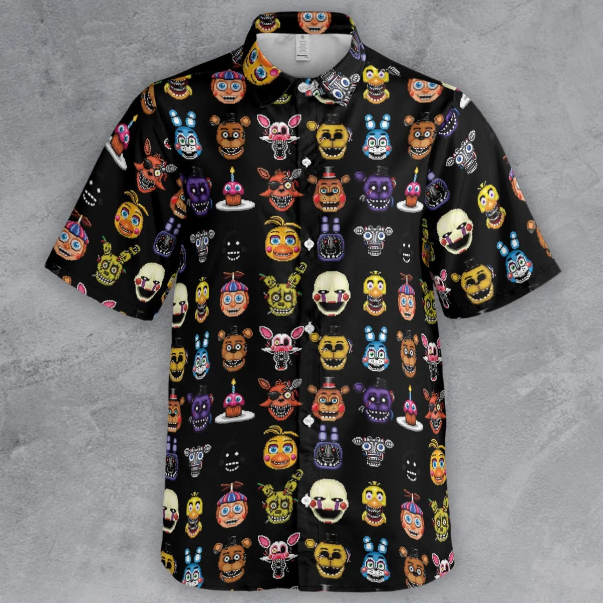 Short Sleeve Button Shirt - FDPLZZXP