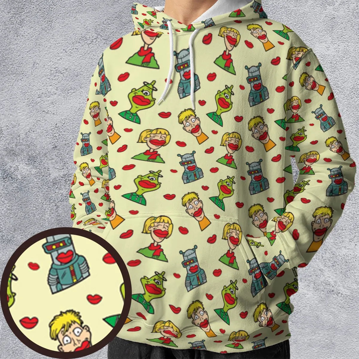 Full Print Hoodie - T83D42WT