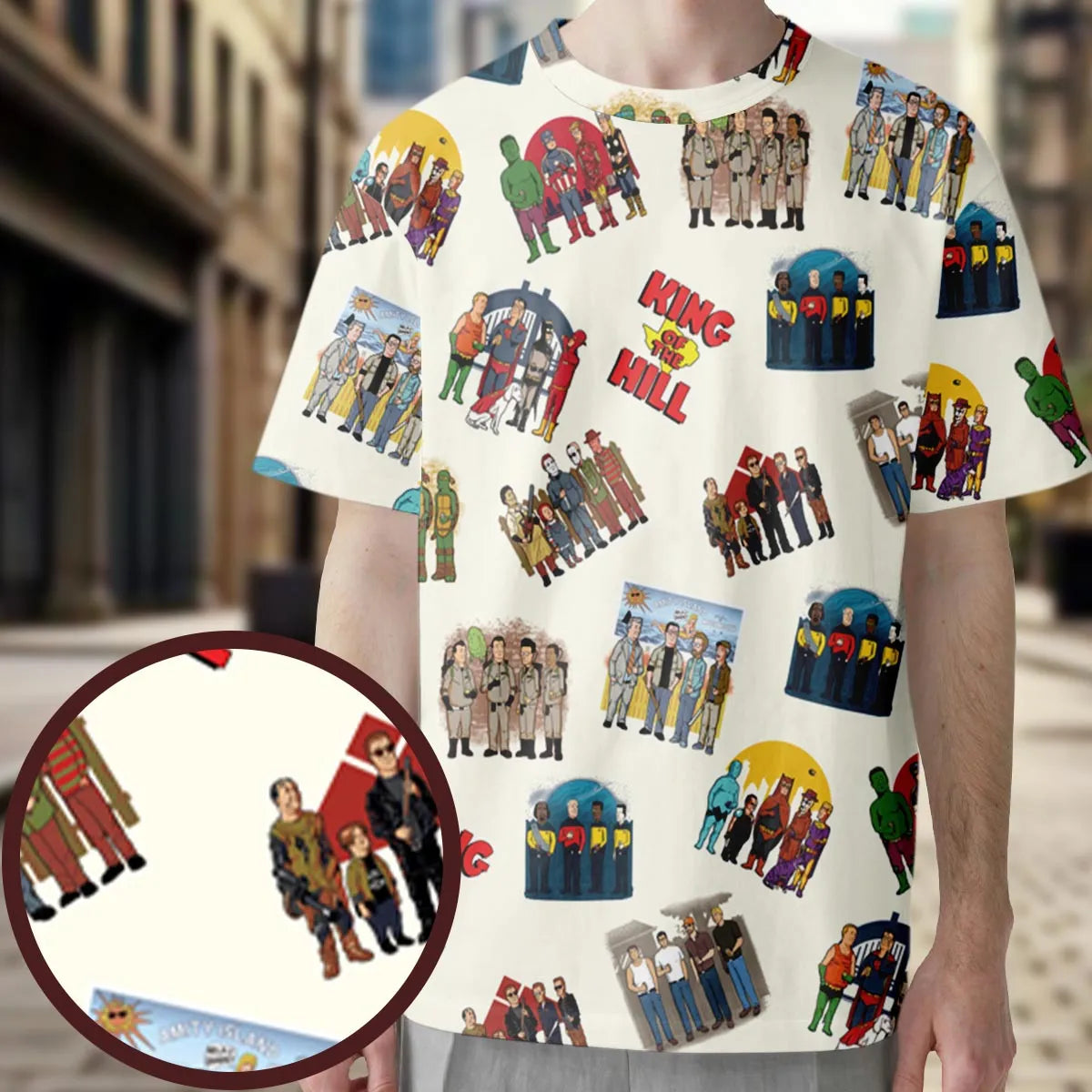Full Print T-Shirt - JU7F6FYG