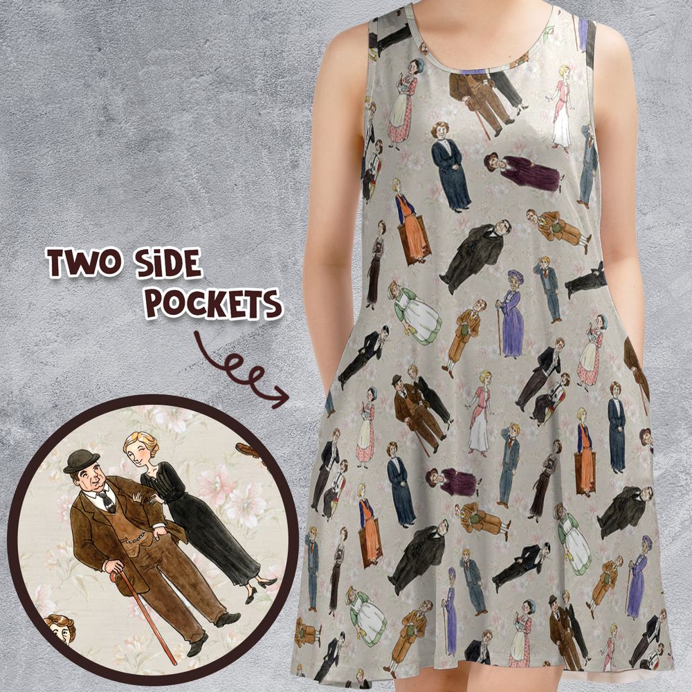Sleeveless Dress - 6U3QE5QS -  - 1