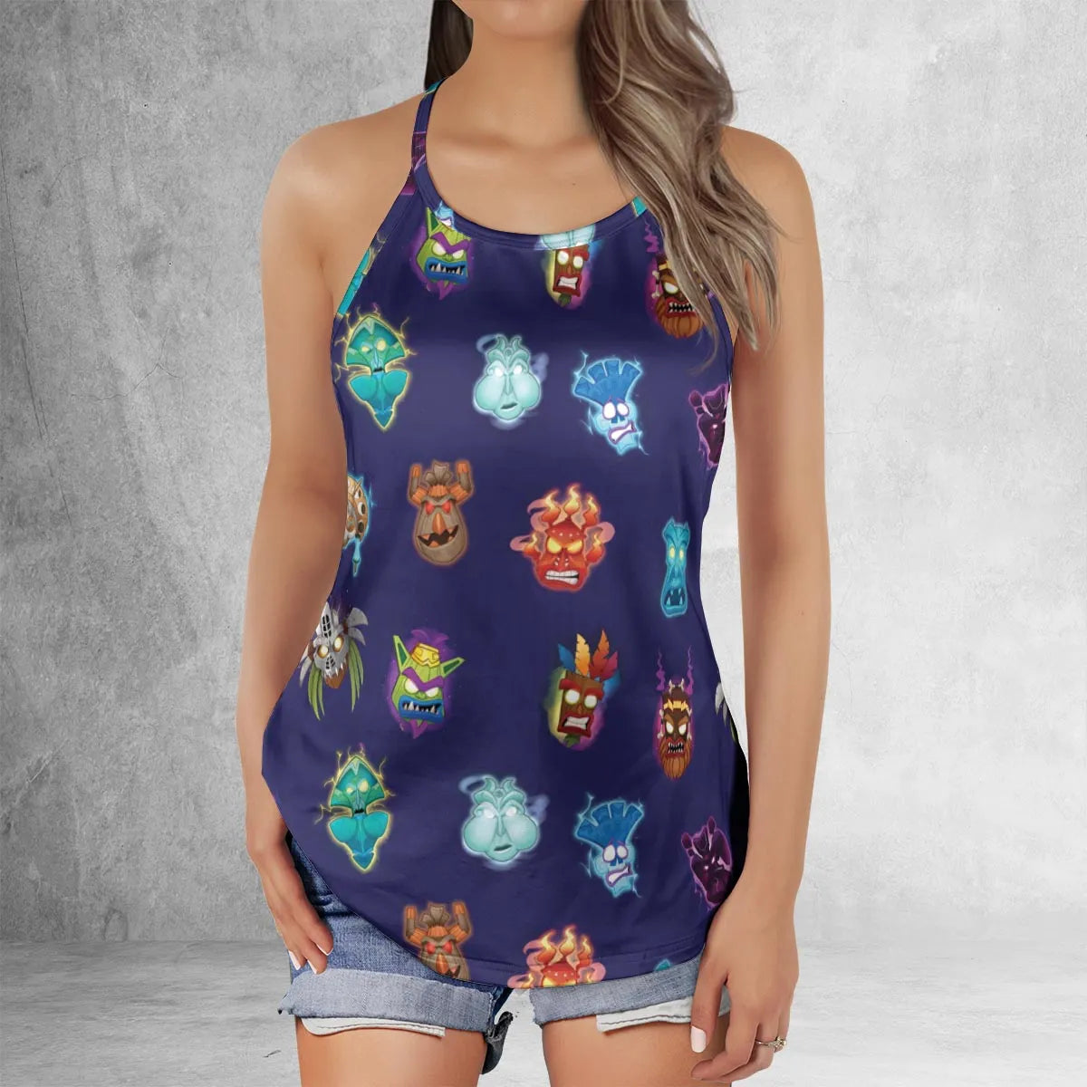 Lattice Back Tank Top - FB3ZZGX6