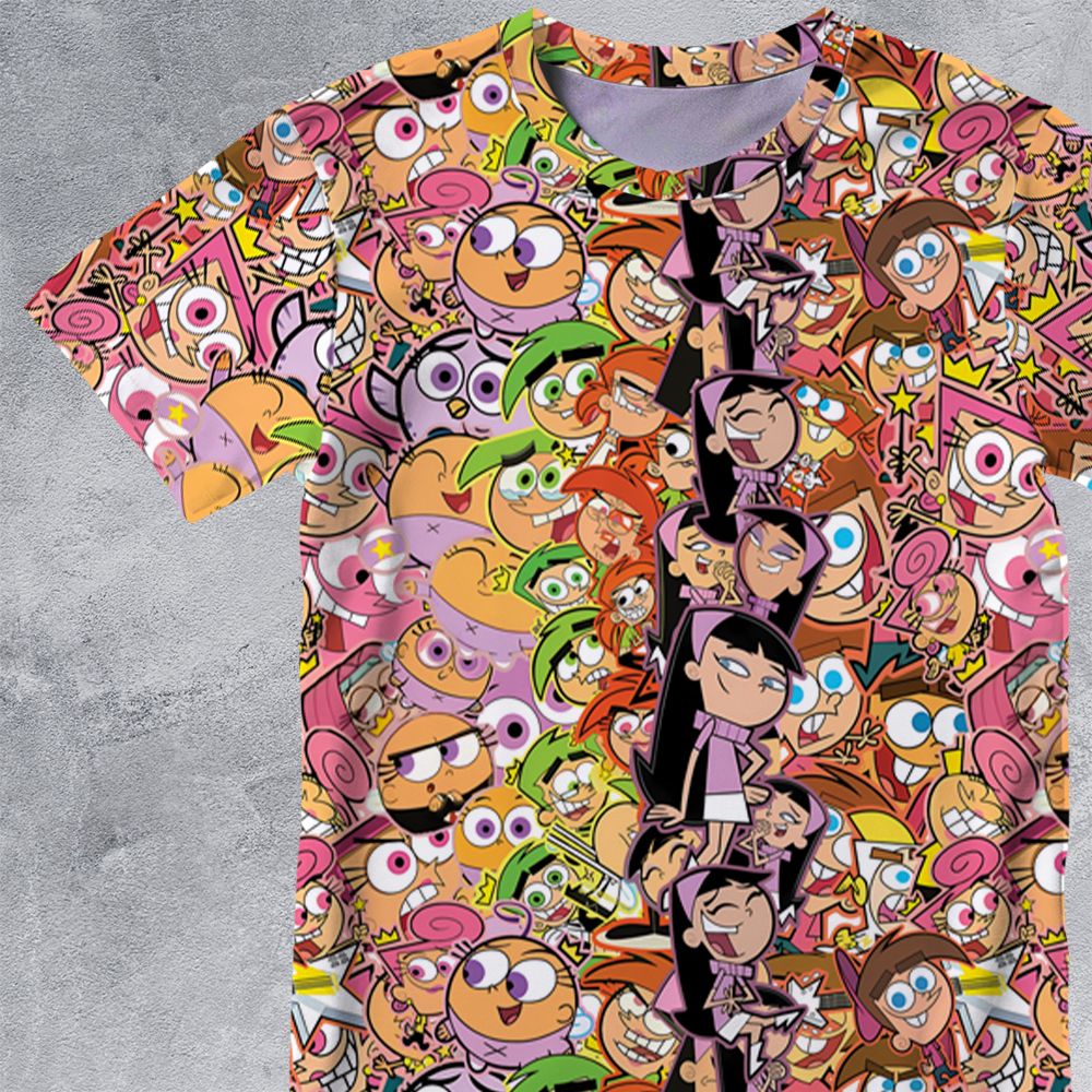 All-Over Print Unisex T-Shirt - EF8U3AG9 -  - 2