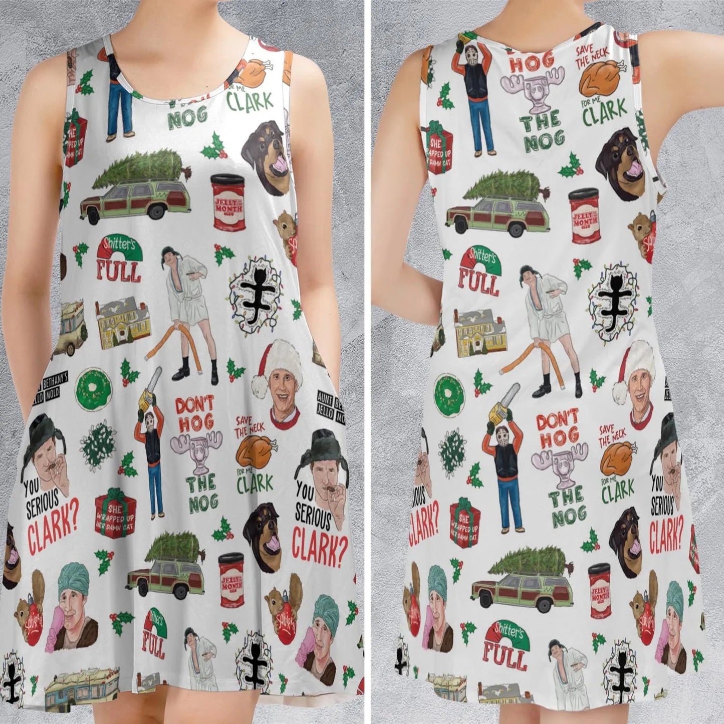 Casual Sleeveless Dress - 5HBKQKB6