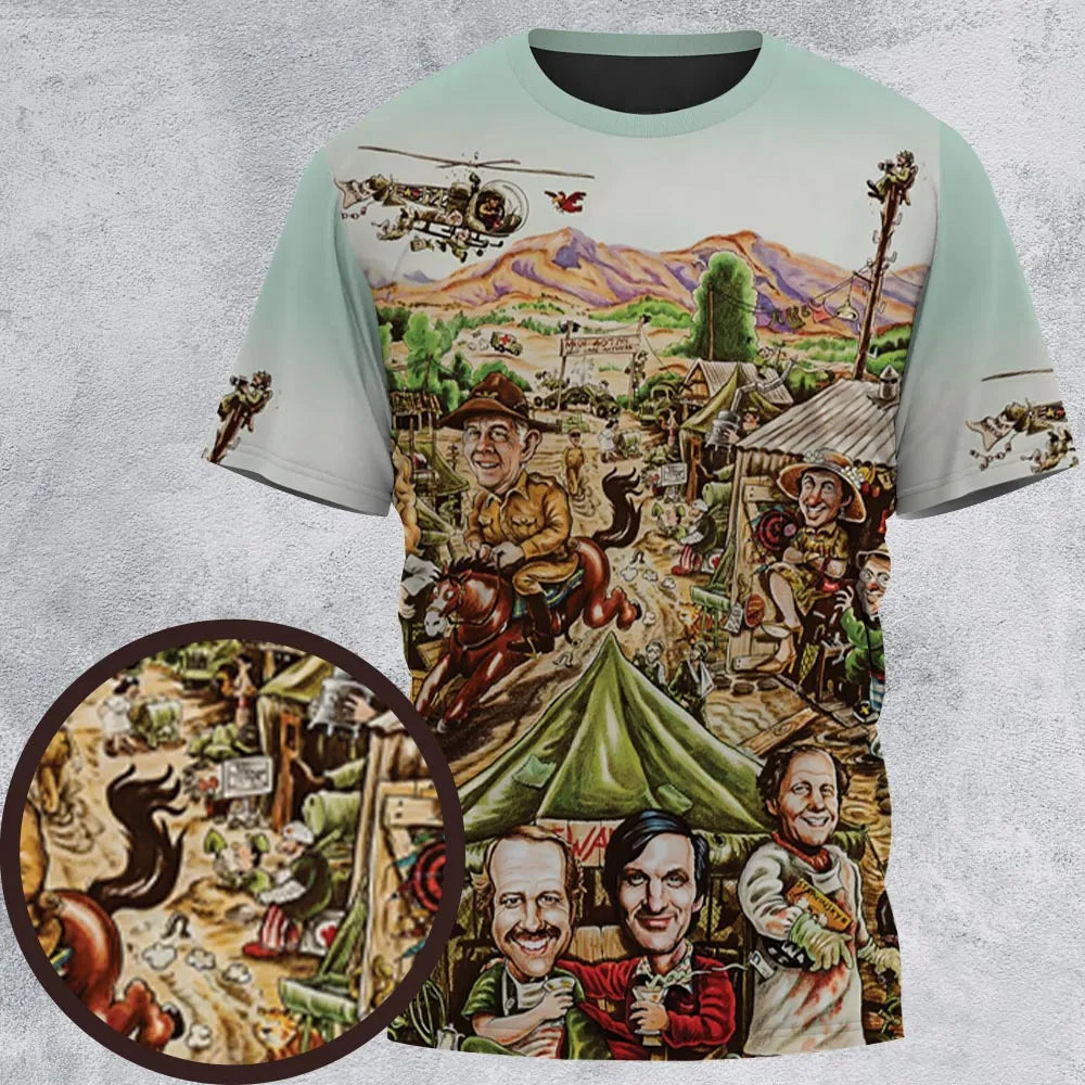Full Print T-Shirt - 652H7D8J