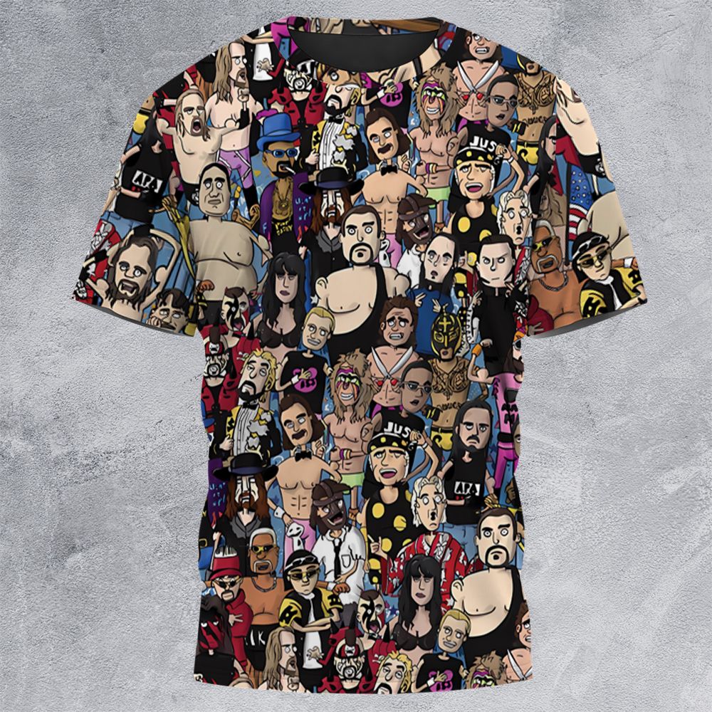 All-Over Print Unisex T-Shirt - 6SPDLC59 -  - 3