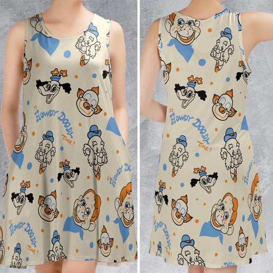 Casual Sleeveless Dress - 28JP7TFJ