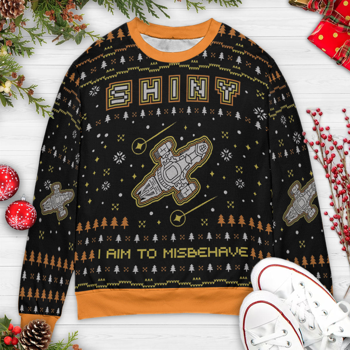 Ugly Christmas Sweatshirt - BUS3RHCZ
