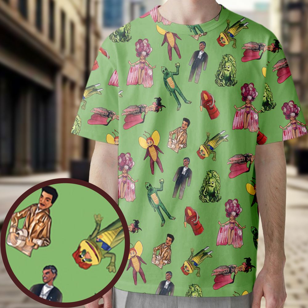 All-Over Print Unisex T-Shirt - 6HUTGRDV -  - 1