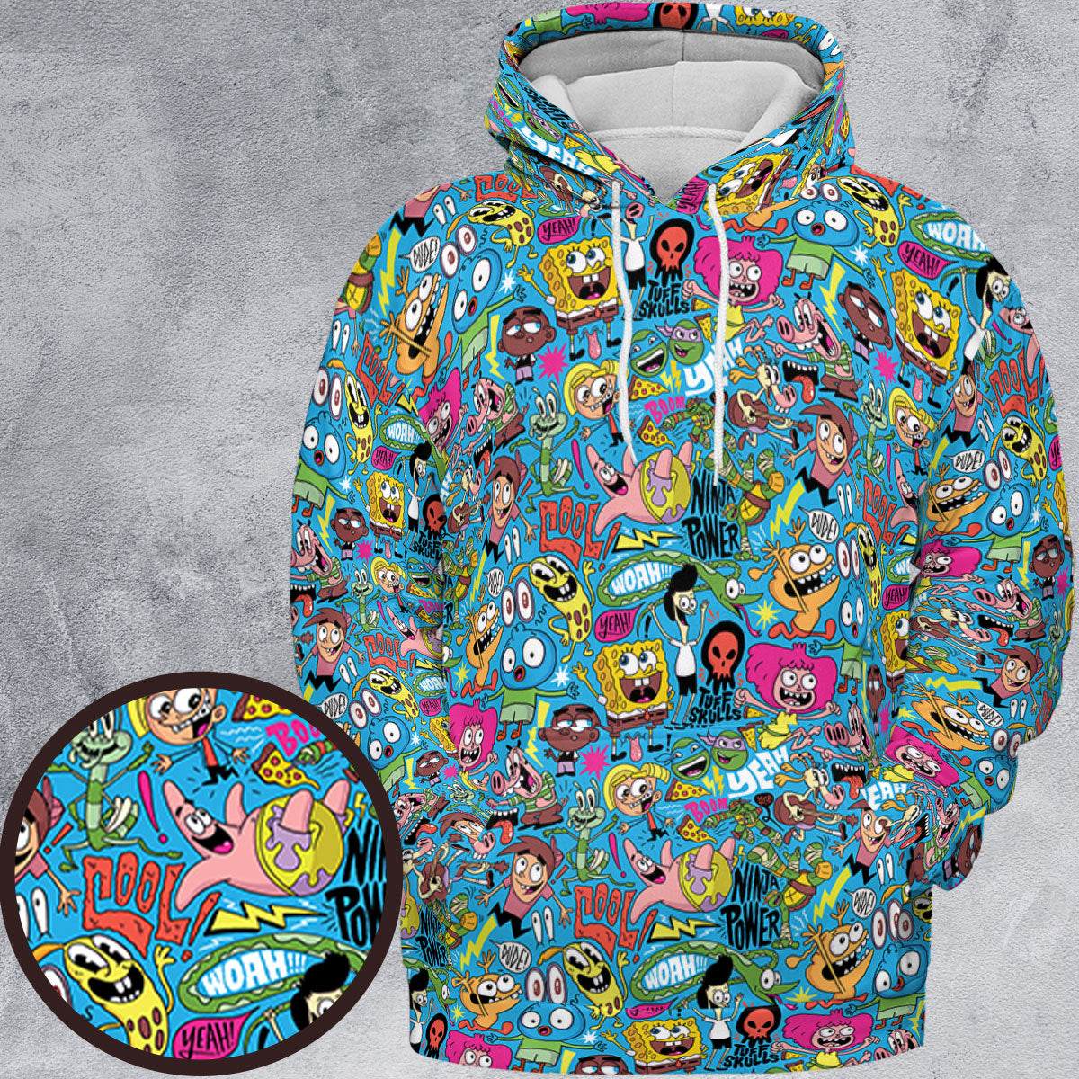 Full Print Hoodie - C4F83VNV