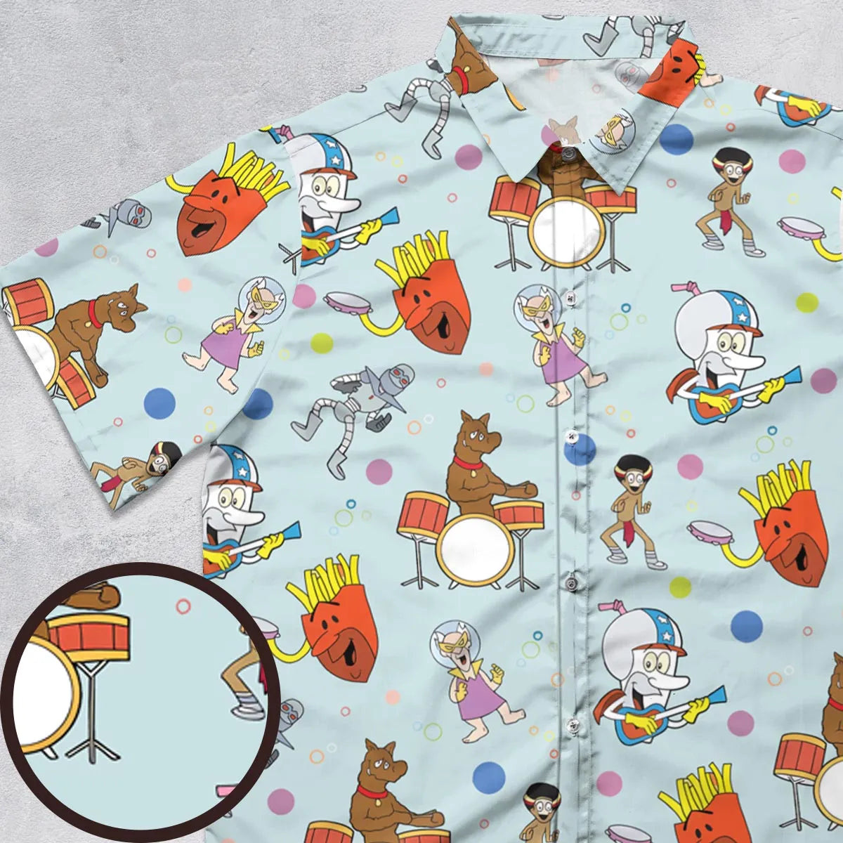 Short Sleeve Button Shirt - BMQ59E7N