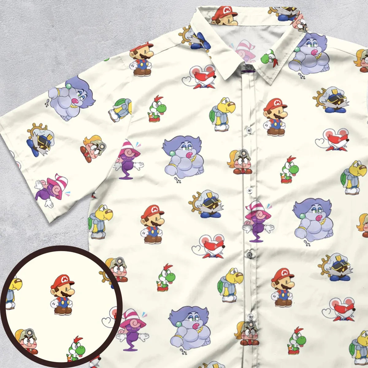 Short Sleeve Button Shirt - F8TQYX8N