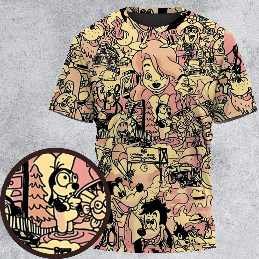 Full Print T-Shirt - 89EBLA98
