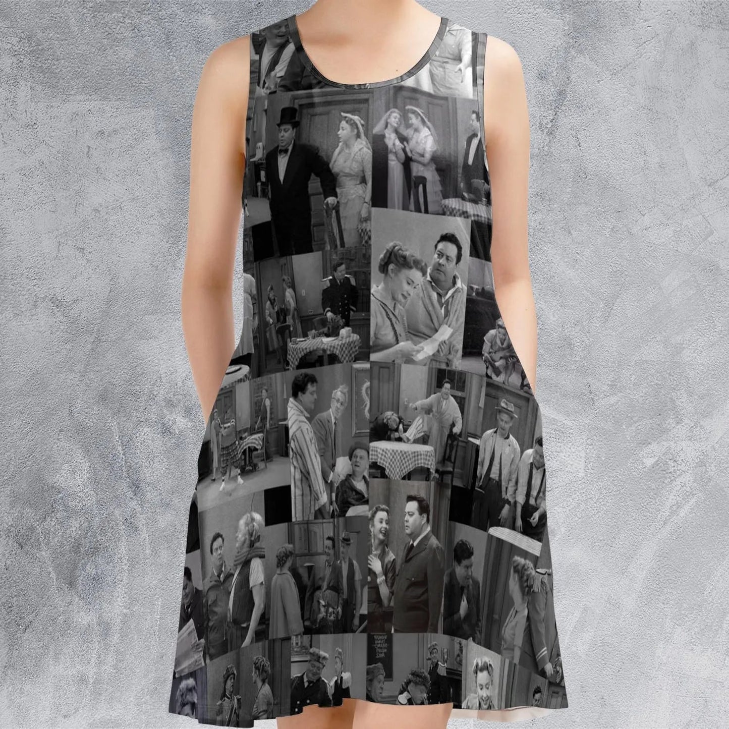 Casual Sleeveless Dress - EMH7NXR3