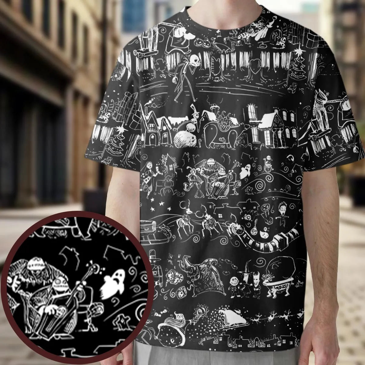 Full Print T-Shirt - T4DX57ZB