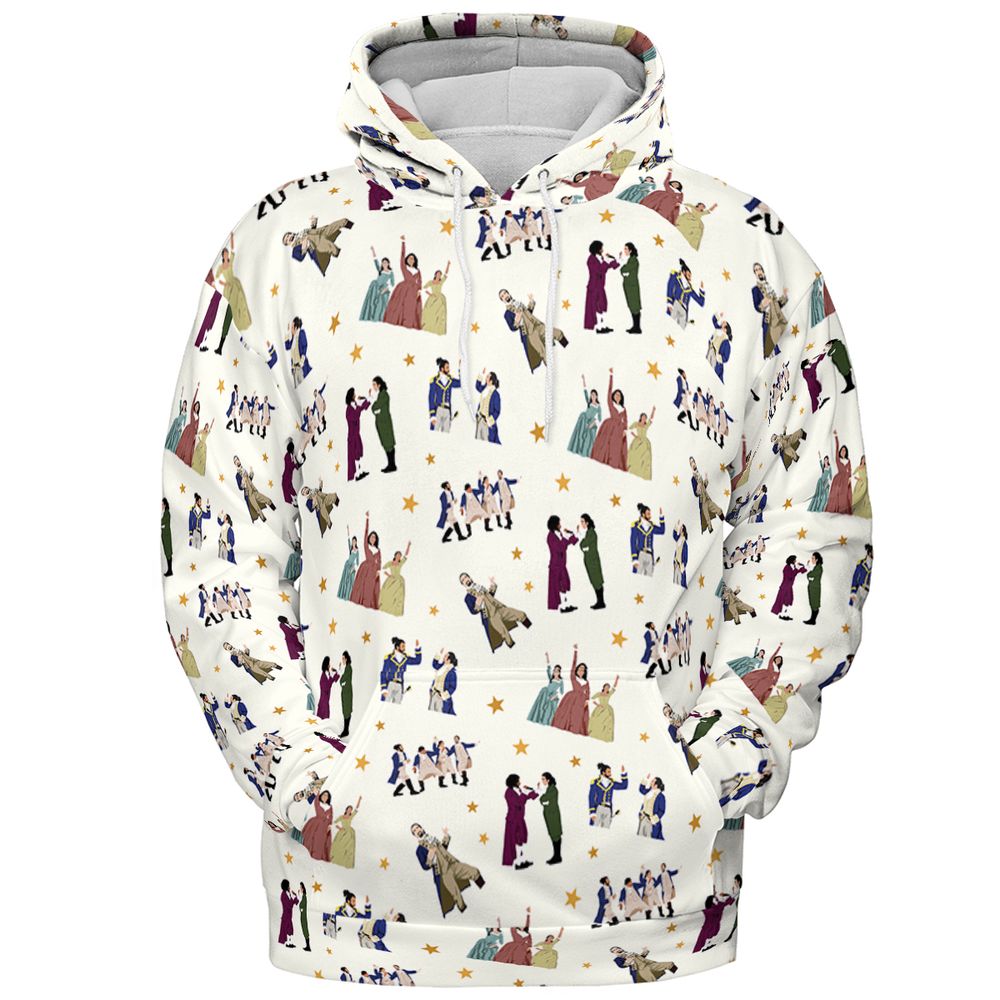 All-over Print Hoodie - HCCDCCXU -  - 2