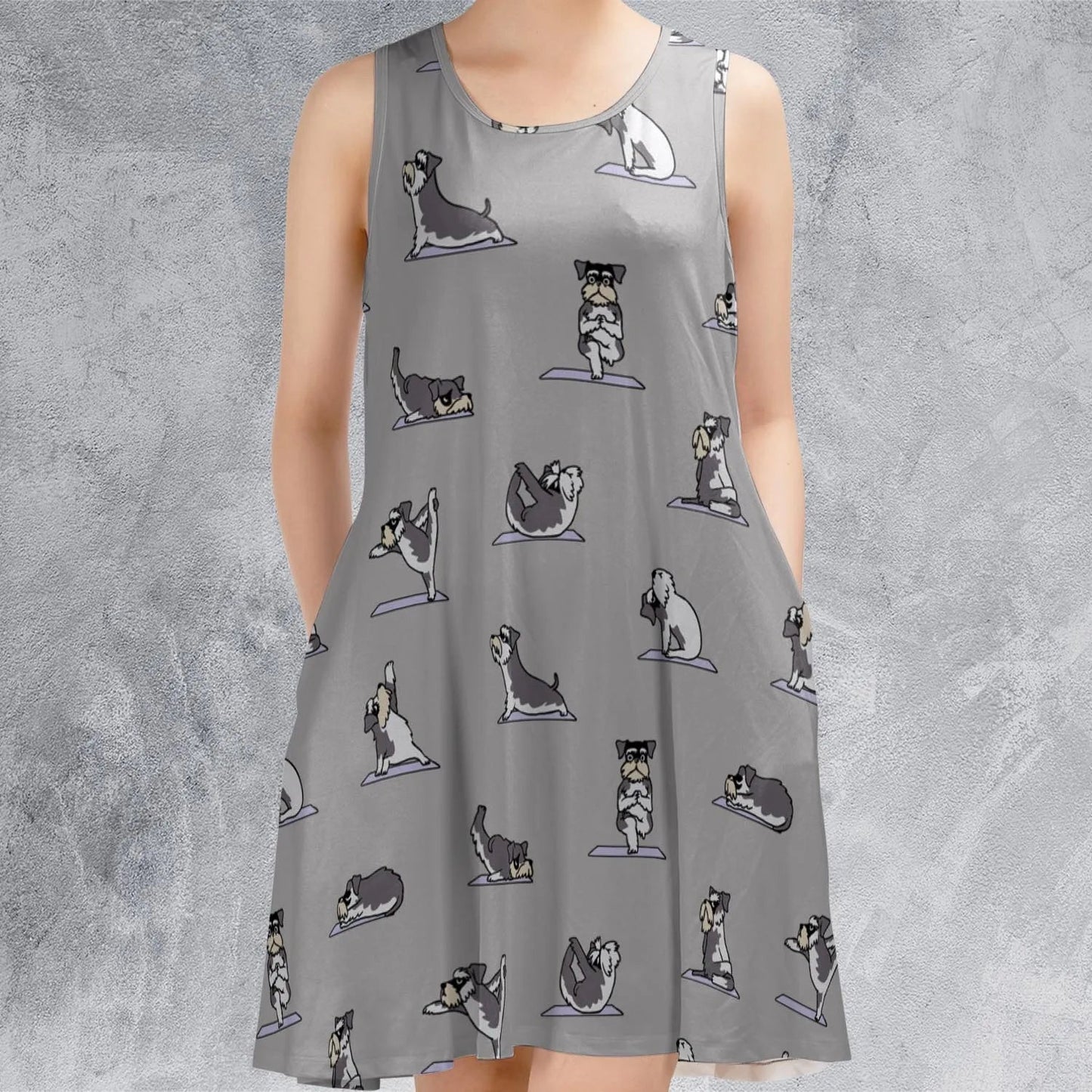 Casual Sleeveless Dress - 4J43978Z