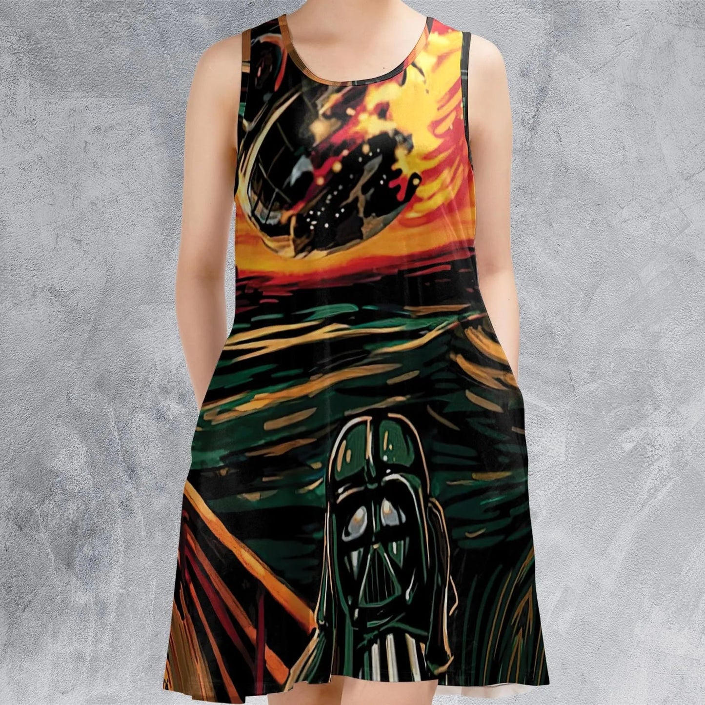 Casual Sleeveless Dress - XNXT989S