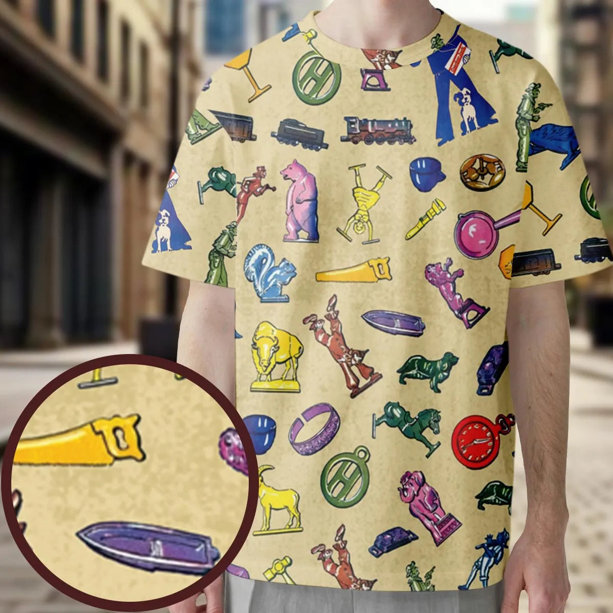 Full Print T-Shirt - 3HFGM57X