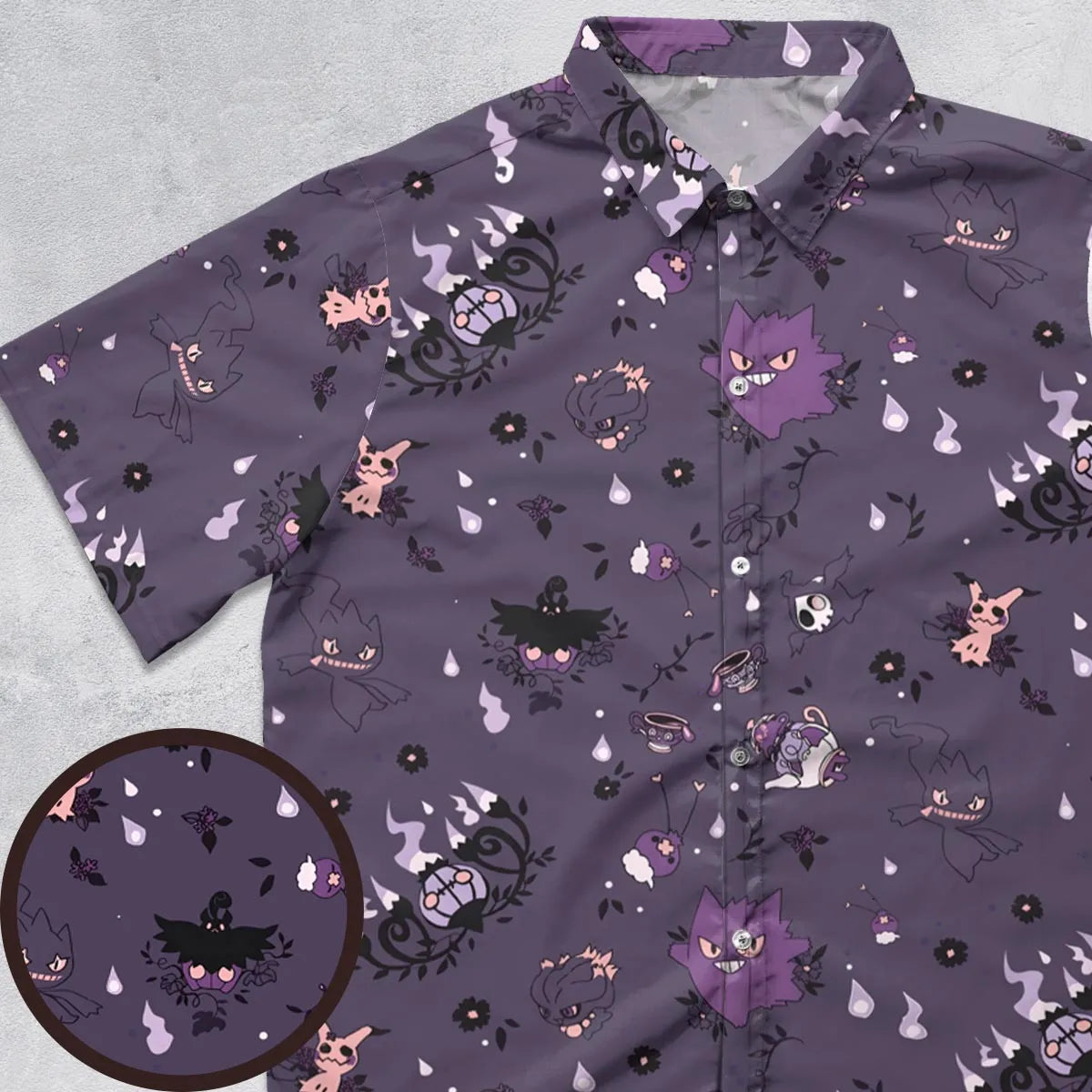 Short Sleeve Button Shirt - VQMBCMRH