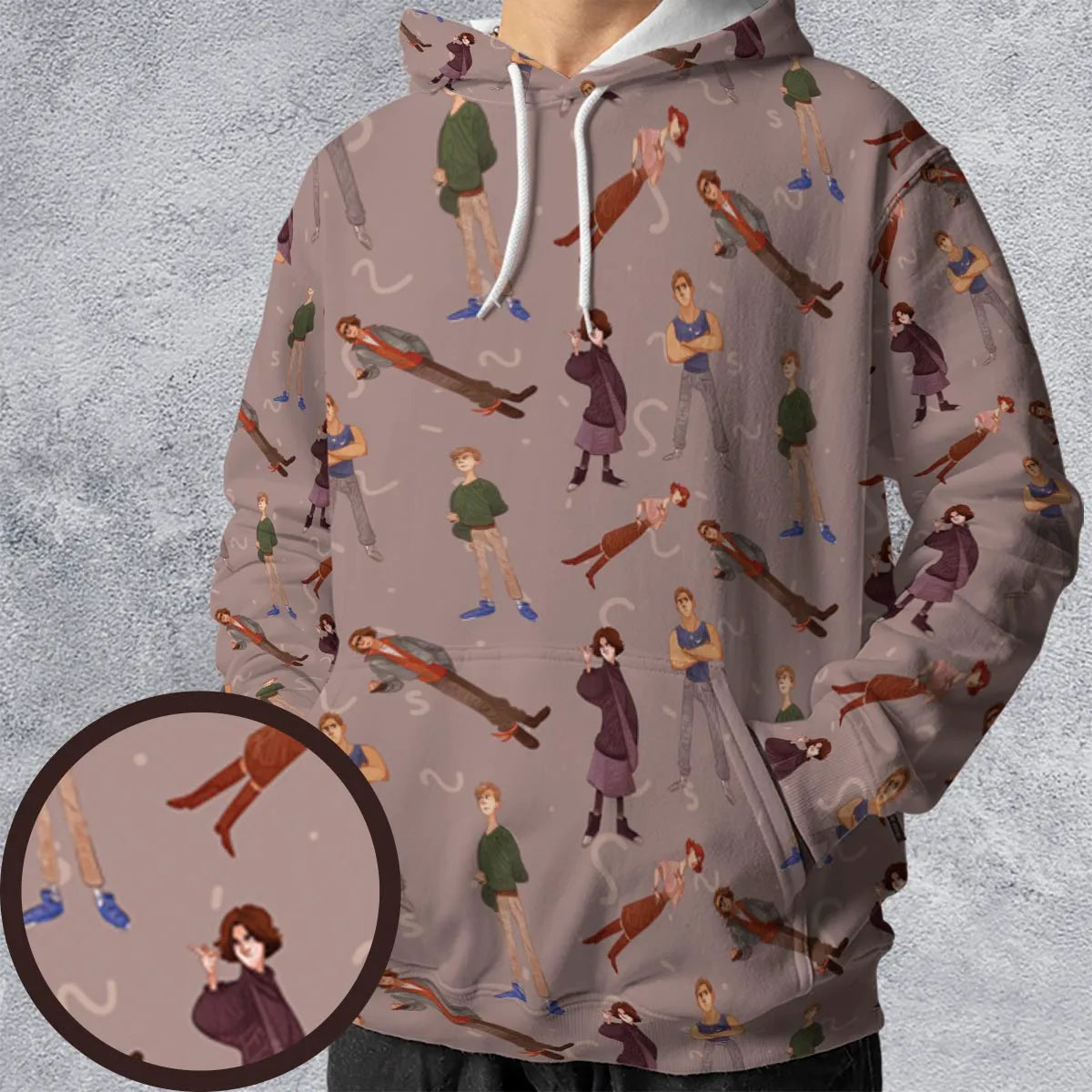 Full Print Hoodie - 1RKVKTNZ