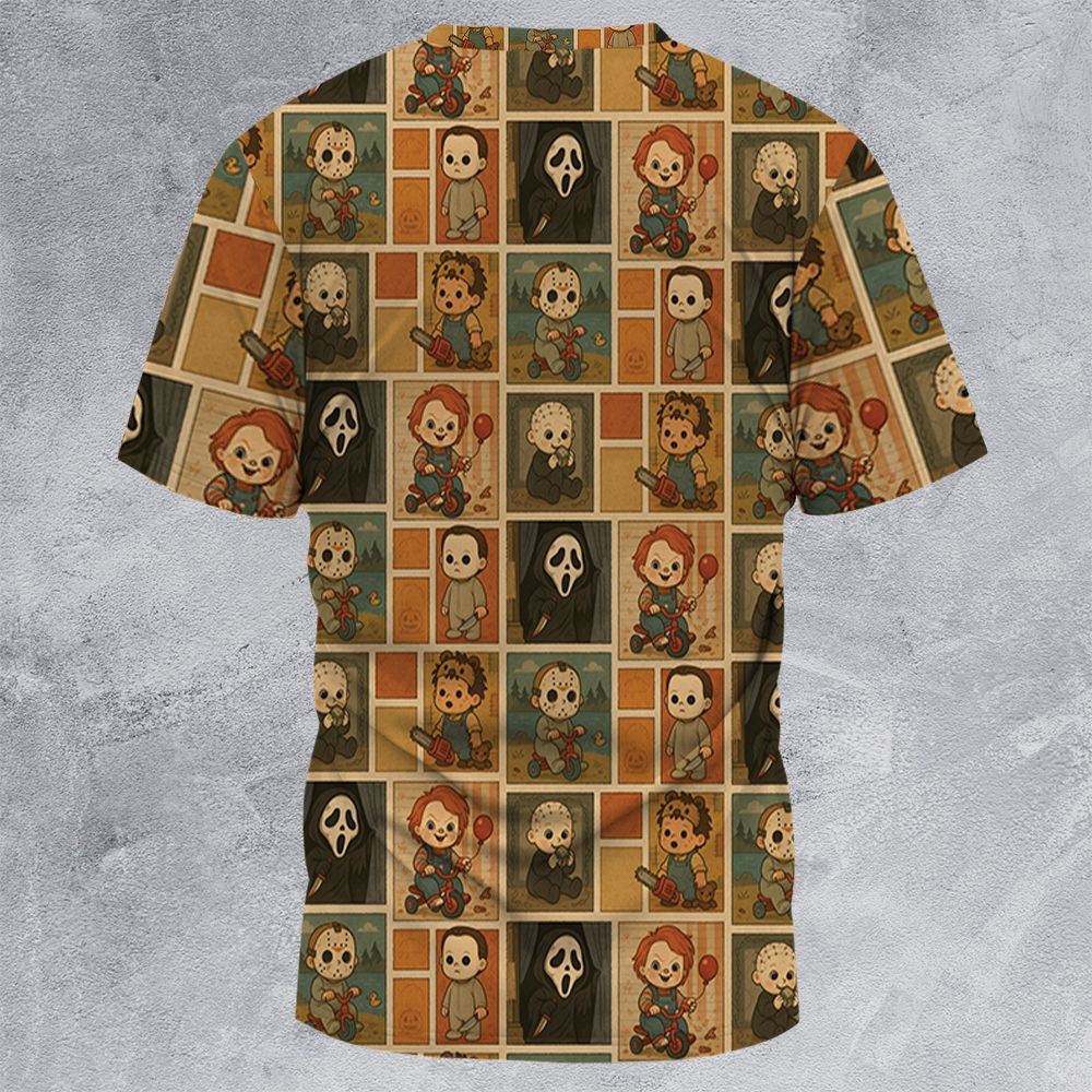 All-Over Print Unisex T-Shirt - BWQDE3PP -  - 4