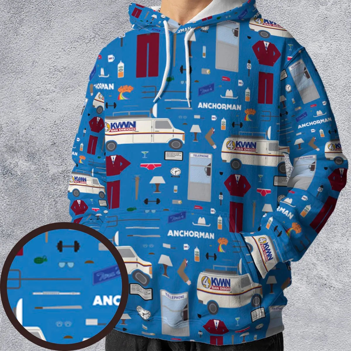 Full Print Hoodie - QN8FV4WN