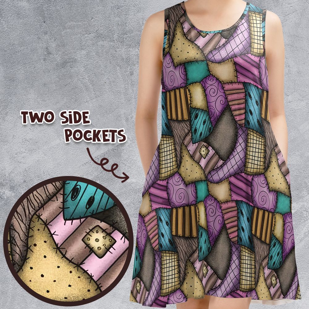 Sleeveless Dress - L1N2BAH6 -  - 1