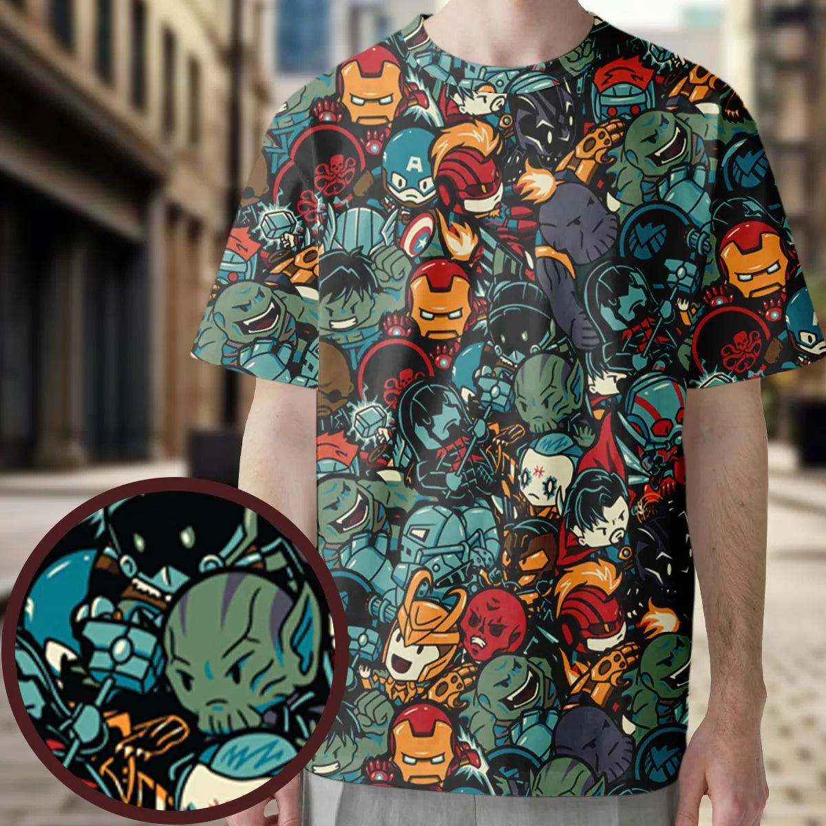 Full Print T-Shirt - LXSMDQJB