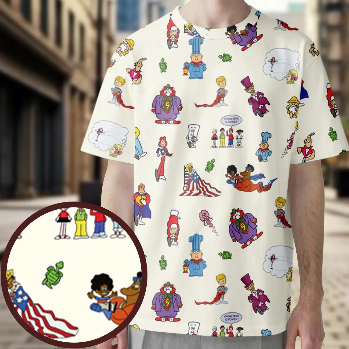 Full Print T-Shirt - CUZE5A7T
