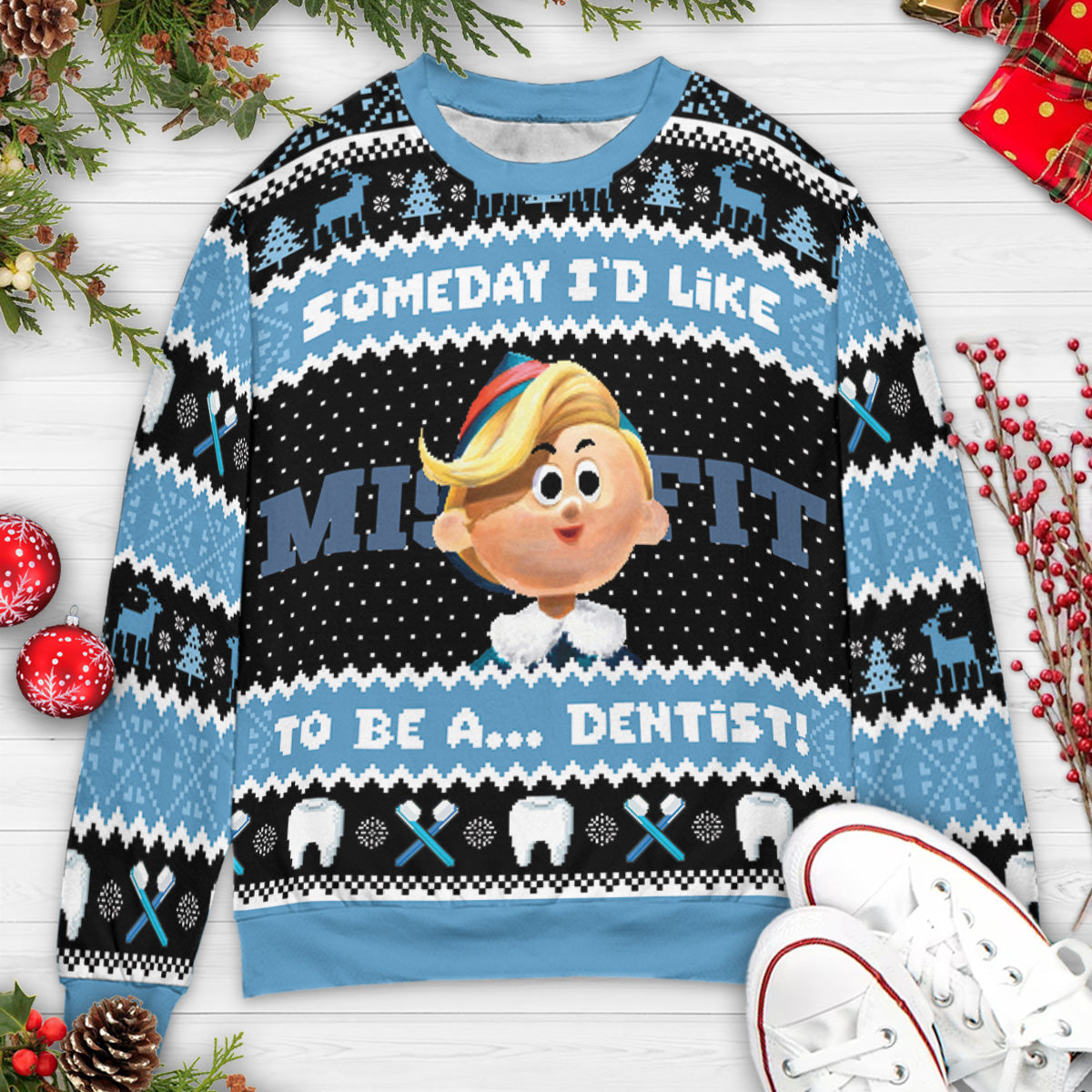 Ugly Christmas Sweatshirt - 9GD6426E
